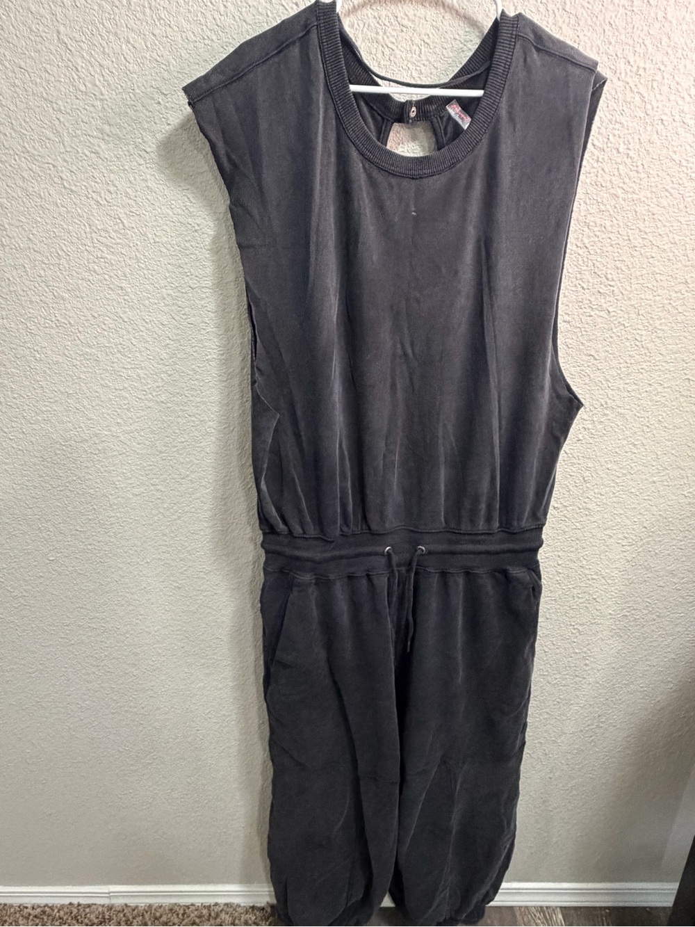 FP Movement by Free People Black Sleeveless Jumpsuit